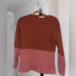 MANGO Color block Sweater